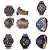 Stylish Fashion Personality Men's Large Dial Alloy Steel Quartz Watch