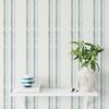 1pc Green Blue Herringbone Peel And Stick Wallpaper Self Adhesive Geometric Stripe Removable Contact Paper for Bathroom Decor