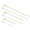 Copper Brass Necklace Extension Chain Bulk Bracelet Extended Chains Tail Extender With Snap Spring Clips For DIY Jewelry Making