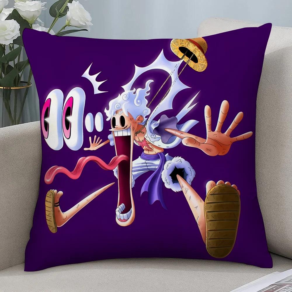 Fețe de pernă decorative de desene animate, Decor pentru camera de zi, Husă de pernă pentru canapea imprimată, Poliester, Față de pernă moale