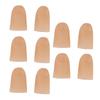 5 Pairs Finger Light Up Thumb PVC 3V 40mAh Battery Powered 4.5cm LED Fake Finger Lights for