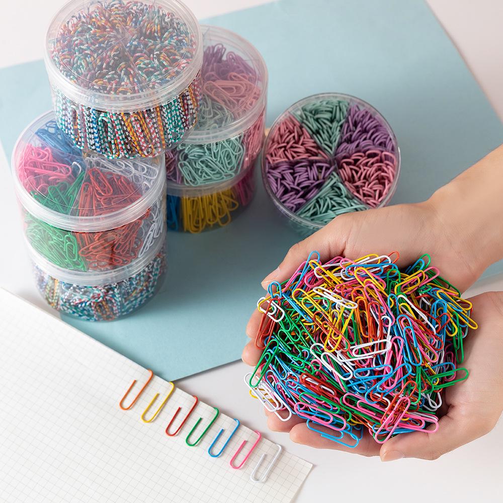 Creatieve Kleurrijke Grote Vernikkelde Metalen Paperclips voor Kantoor en Bladwijzers