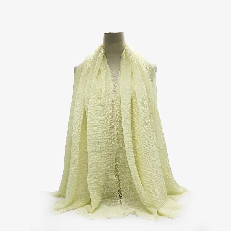 Women Cotton Linen Scarf Summer Girl Solid Color Sunscreen Thin Scarves Soft Shawl Foulard Viscose Spring Female Wrap Shawls New