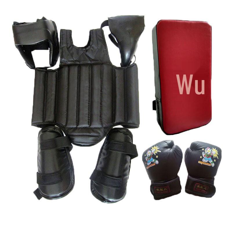 Dikewei Thickened Sanda Combat Sports Protective Gear Set