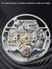 Skeleton Watches Mechanical Automatic Watch Men Tourbillon Sport Clock Casual Stainless Steel Wrist Watch Relojes Hombre