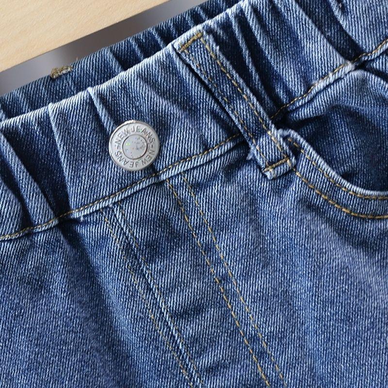 Children's Spring and Autumn Loose Jeans Trousers Children's Clothing Spring and Autumn Clothes Boys and Girls Casual Pants