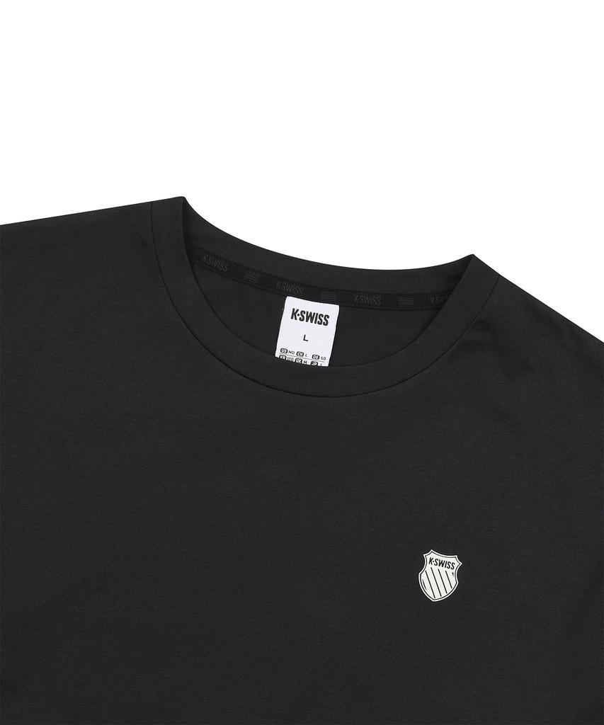 K-SWISS California Lettering Short Sleeve T-Shirt_1Kstsmv911Bk