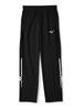Mizuno Training Black X Size 140 To Japanese Size Warm-Up Pants, Sweat-Wicking, Quick-Drying, 32JD8001, Black, (equivalent 140)