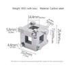 Brake Wheel Cylinder Splitter Disc Brake Air Pump Adjustment Tool Car Rear Disc Brake Caliper Piston 3/8 Inch Square Drive Tool-