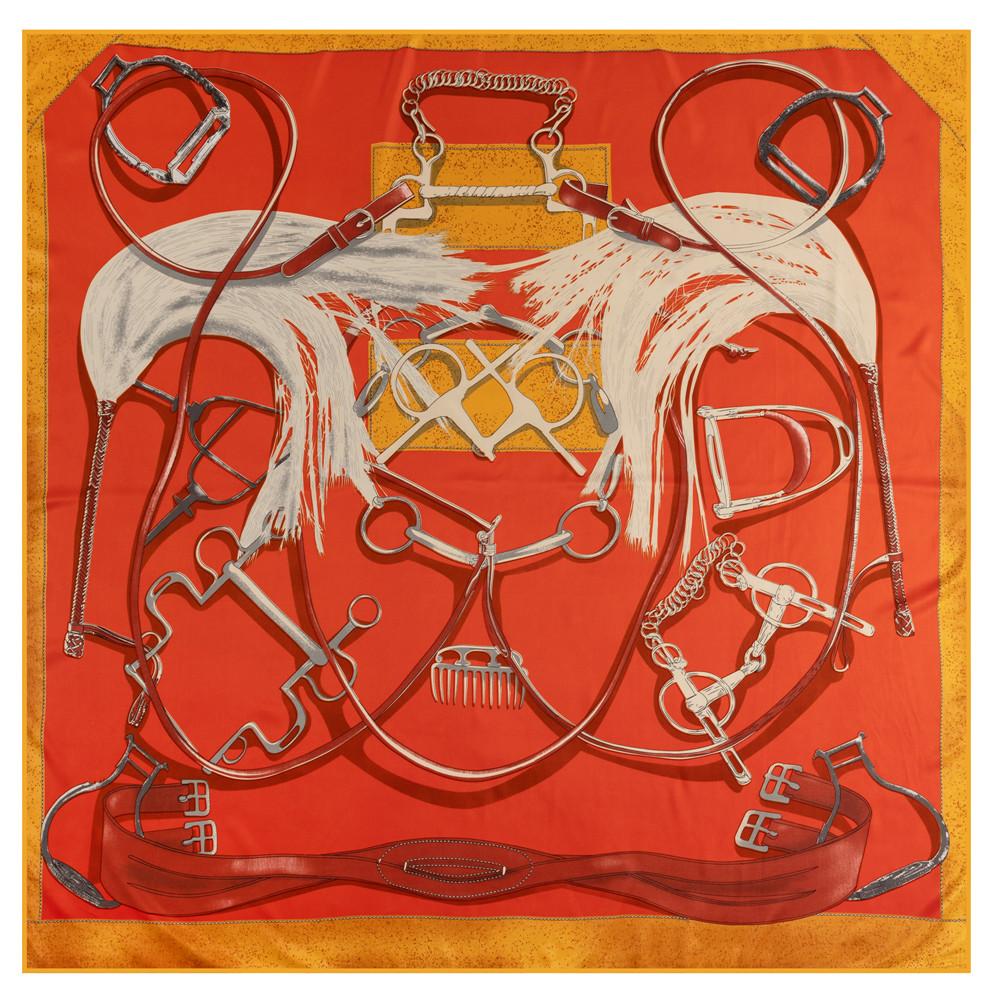 POBING Silk Scarf Women Large Shawls Back Garden Print Stoles Square Bandana Luxury Kerchief Hijab Female Foulards 130CM