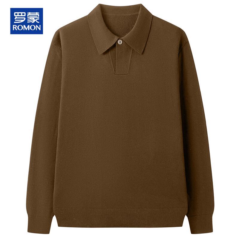 ROMON Men's Luxury Wool-Blend Knit Sweater