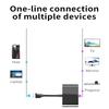 USB C To Dual HDMI-compatible HUB 4K HD Docking Station Dual Screen Type C Dock Station for Laptop PC Computer for Mobile Phone