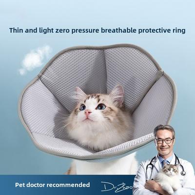 Elizabeth Ring Cat Sterilization Collar Anti-scratch Cat Dog Collar Protective Hood Beauty Hood Shame Ring Soft Hood