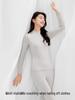 FUNIBAOLUO Women's Modal Mid-collar Thermal Base Layer Top