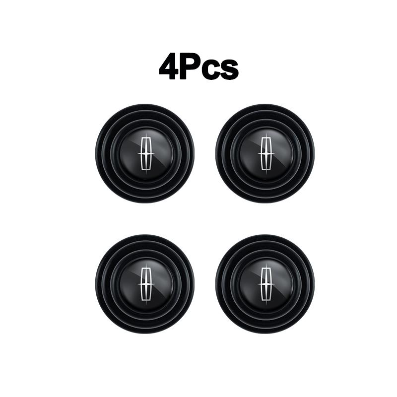 4/8/12Pcs Car Door Anti-shock Pad Anti-noise Buffer Gasket Auto Interior For Lincoln Continental MKZ Town-car Aviator Navigator Q4