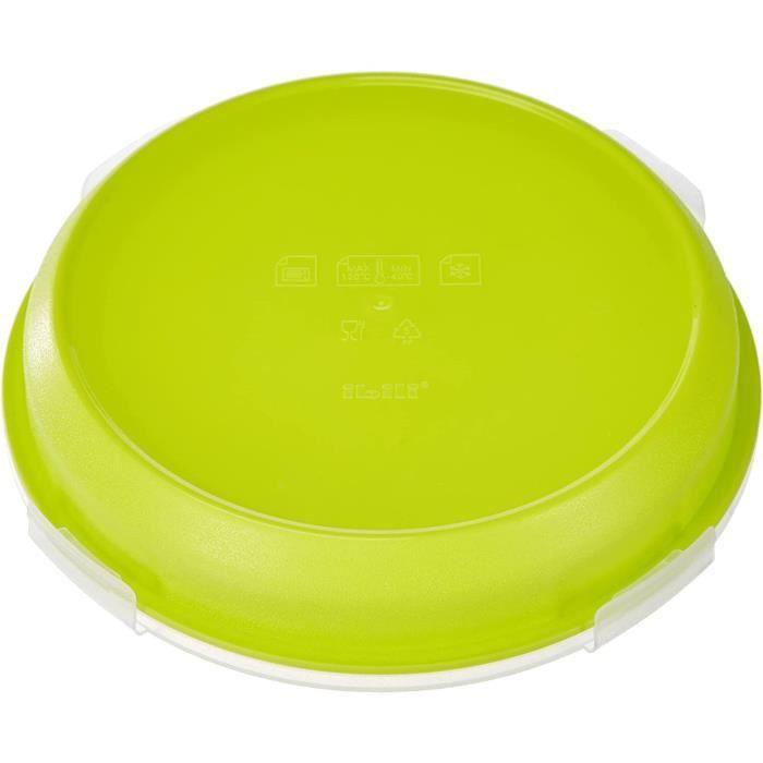 Krabice na uchovávání a přepravu tortilly pr. 21,5 cm zelená