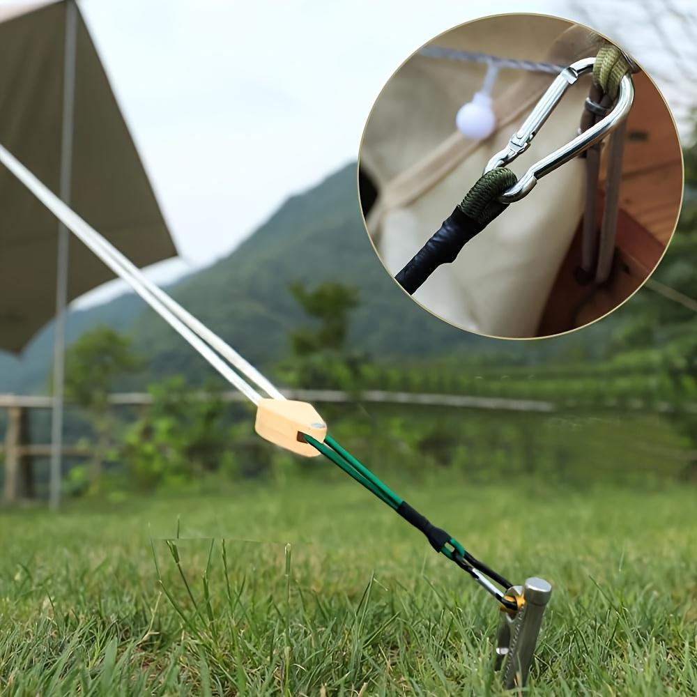 1pcs Green Thickened Rope Hooks, Flexible and Durable 12-Inch Elastic Cord Multipurpose