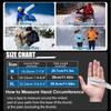 Winter Warm Gloves for Outdoor Cycling Skiing Thickened Cold Resistant Glove Waterproof Touch Screen Camping Equipment