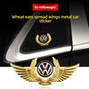 FD08-Valve Stems Caps For R, New Jetta, Sagitar, Bora, Lavida, Santana, Lingdu, T-Roc, Yuetu, Guan Wing, Side Logo, Car St