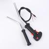 1 Set For Gasoline Brush Cutter Grass Trimmer Tube Handle Throttle Trigger Cable Manual Throttle Switch Assembly