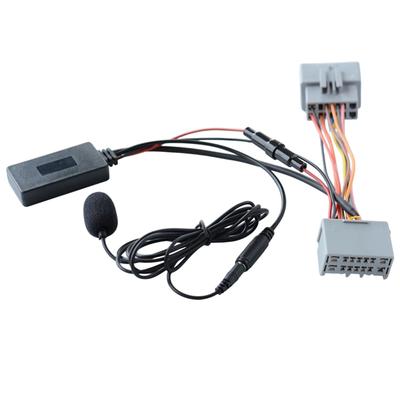 Audio-Adapter und Mikrofonkabel Kompatibel mit Für Volvo Für C30 Für C70 S60 S80 V50 V70 C70 XC90 AUX Radios