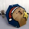 Capybara Themed Travel Umbrella-8 Ribs Automatic Opening and Closing, Portable Folding Design, Compact and Stylish Umbrella Suitable for Out