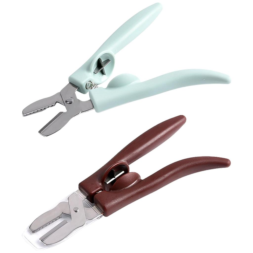 Chestnut Clip Nutcracker Multifunctional Kitchen Tools for Seafood Blue