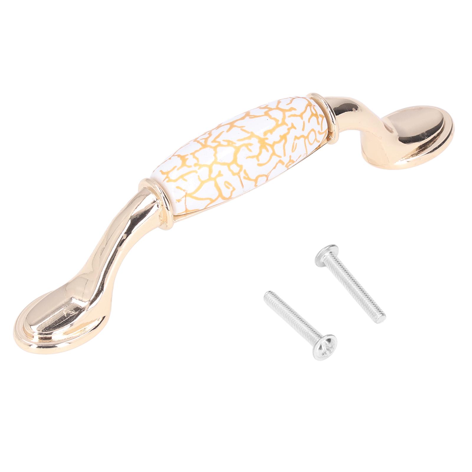 

Nordic Golden Furniture Handle Light Luxury Drawer Wardrobe Cabinet Door Furniture Pulls Furniture Hardware Type 1