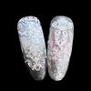 1Pcs Cartoon Christmas Silicone Nail Mold Baroque French Style High Transparent 3D Relief Nail Template DIY Nail Art Decorations