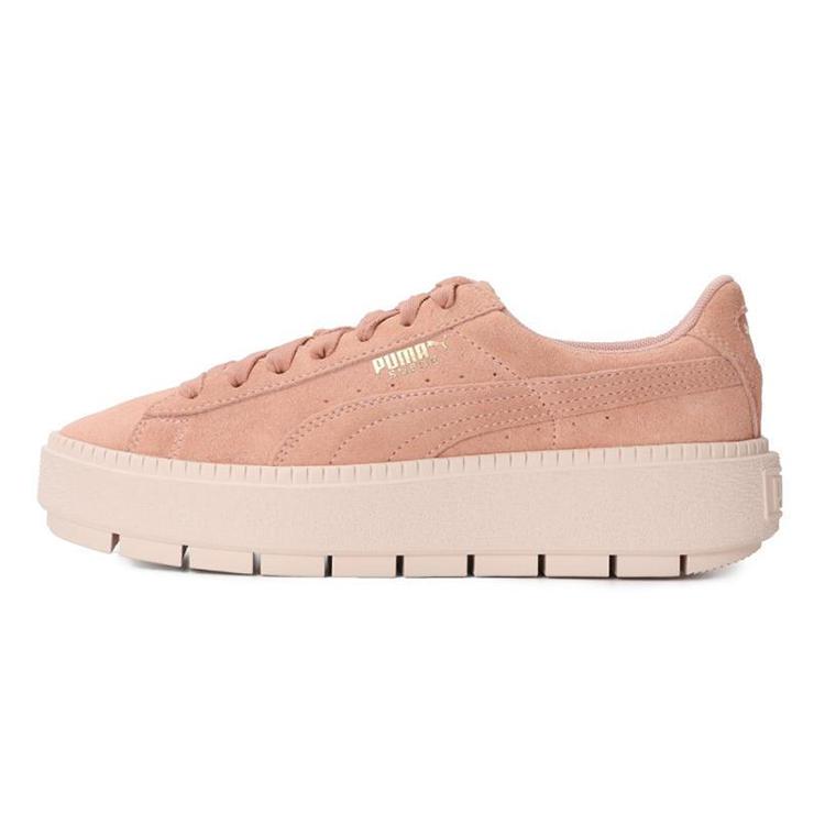 New PUMA Suede Platform Trace Pink Women's 365830-05