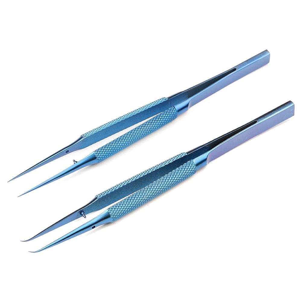 Titaniumlegering Pincet Reparatiegereedschap 14cm 0.15mm Rand Precisie Pincet Voor Mobiele Componenten Verwijderen Professioneel Vingerafdruk Pincet