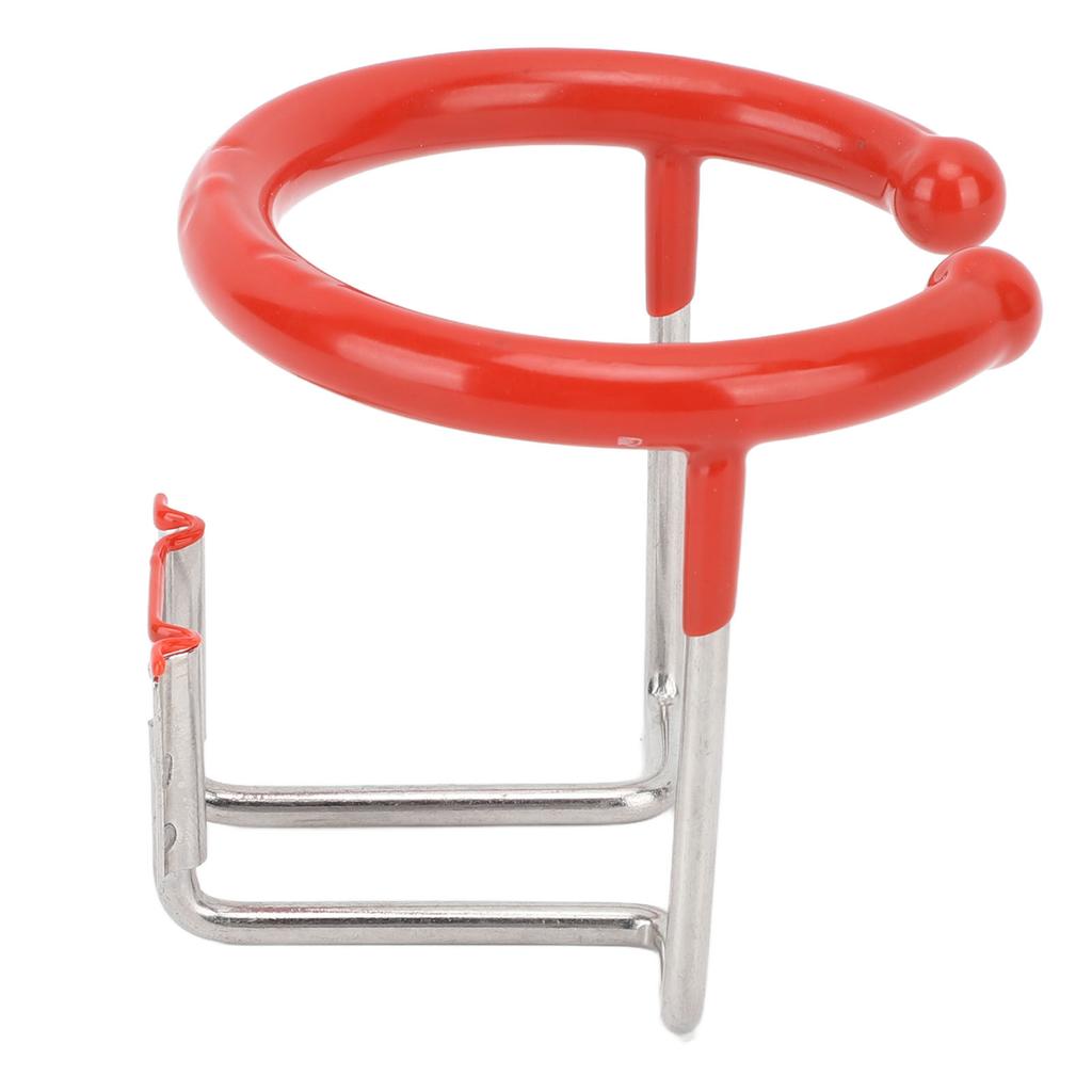 79mm Boat Ring Drink Holder with Rubber Protective Sleeve 316 Stainless Steel Waterproof Cup Holder for Yacht RV