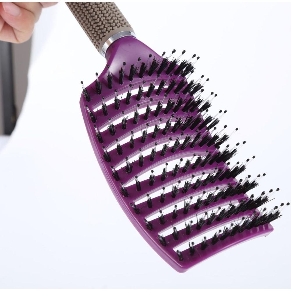 Wet Hair Use Magic Scalp Massage Hair Brush Curly Hair Design Styling Tool Hairdressing Tool Scalp Massage Comb Professional Use