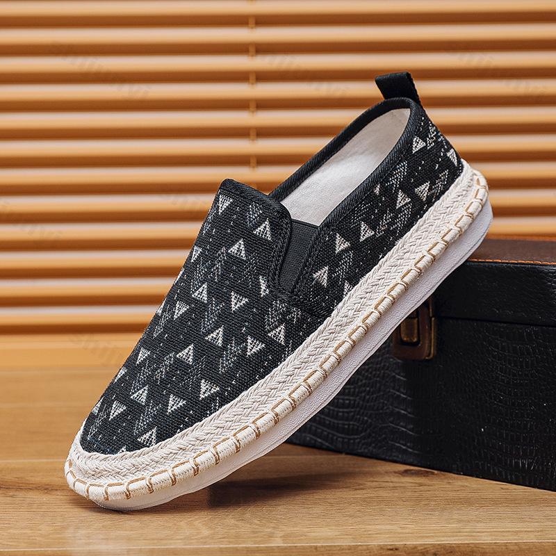 Fashion Men's Shoes 2025 Summer New Breathable Casual Sneakers Soft-soled Non-slip Comfortable Lightweight Men's Outdoor Walking Shoes