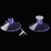 Lot de 10 Ventouses Transparentes pour Chats Hamac Suspendu Lit Chiens Jouet Fixation Boucles de Tube Robuste