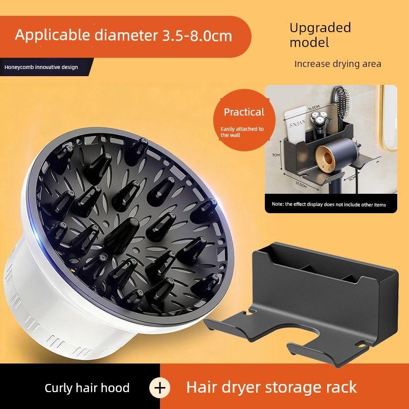Hair Dryer Attachment for Curling, Universal Wool Curling Tool, Dryer Cover