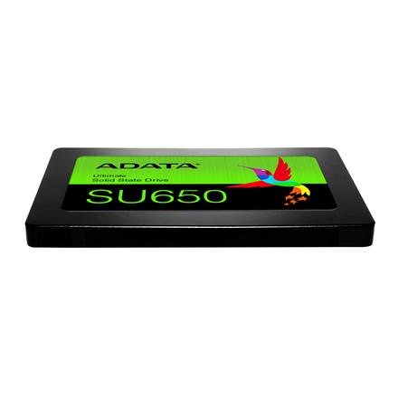 ADATA | Ultimate SU650 | 256GB | SSD-Formfaktor 2,5" | SSD-Schnittstelle SATA 6Gb/s | Lesegeschwindigkeit 520 MB/s | Schreibgeschwindigkeit 450 MB/s