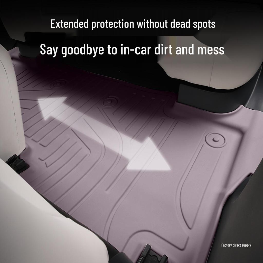 TPE Full Surround Door Sill Car Floor Mats for Geely Xingyuan Dream, Freedom, Explore+ Editions 26