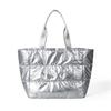 Puffy Padded Shoulder Tote Bag
