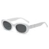 New Fashion Vintage Small Square Frame Oval Sunglasses Women Retro Punk Sun Glasses Eyewear Shades