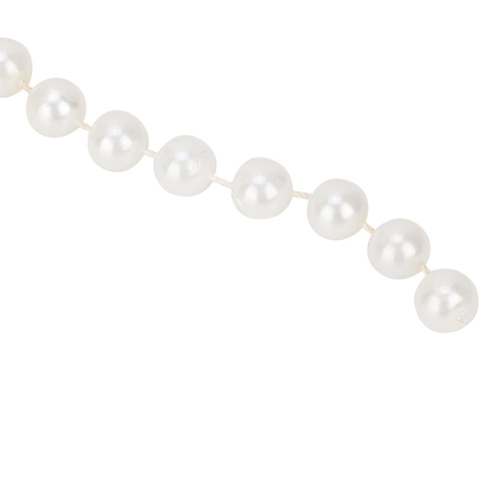 12 MM Pearl Connecting Beads Beige Faux Pearl Garland Imitation Pearl Garland Wedding Party белый