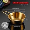 Korean 316 Stainless Steel Serving Bowl with Handle