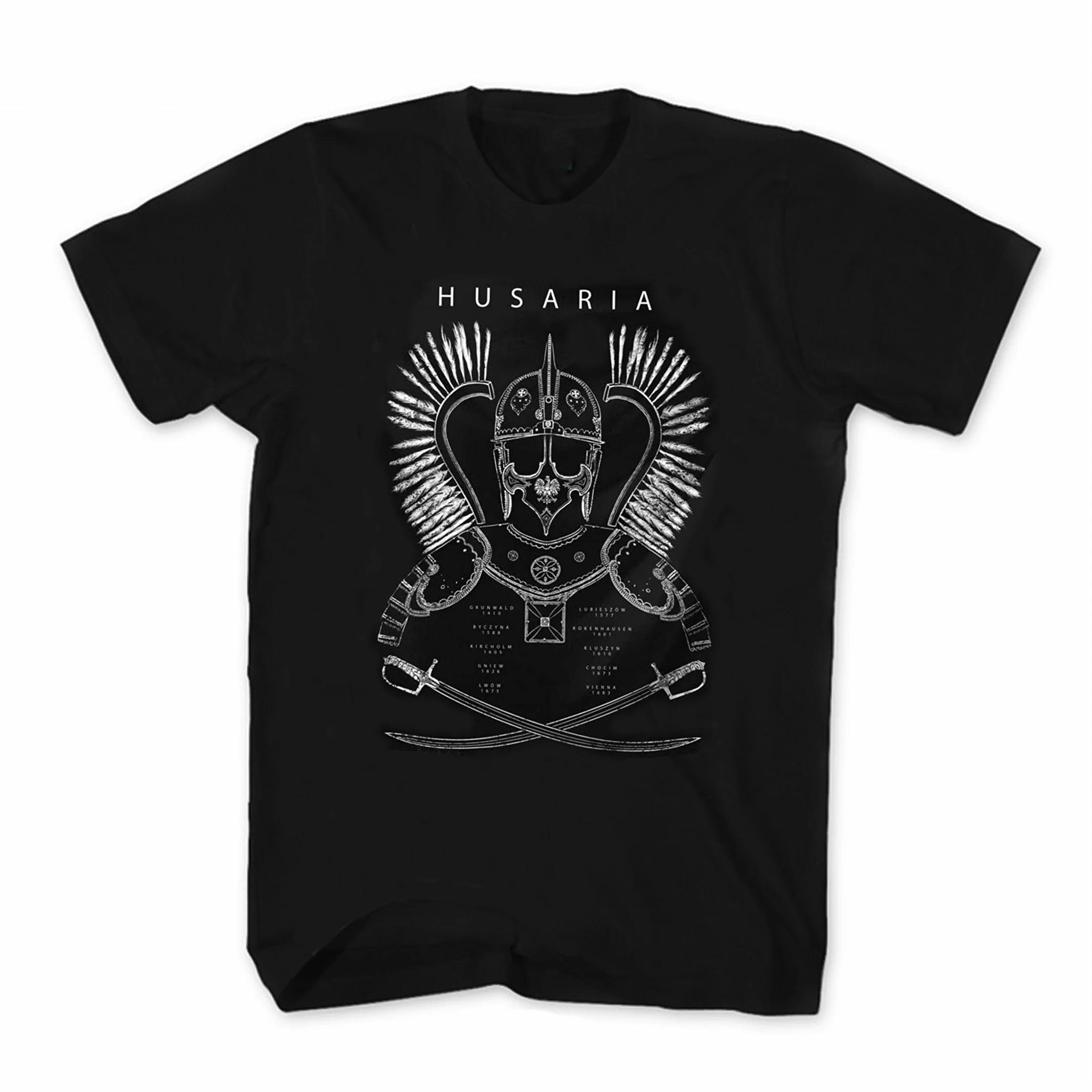 Novel Poland Warriors Polish Winged Hussar Tour T Shirt Short Sleeve 100 Cotton Casual Tshirts Loose Top Size S3XL S