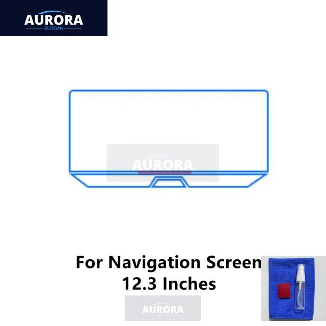 For TOYOTA VENZA/HARRIER 21-23 Car Interior Center Console Transparent TPU Protective Film Anti-scratch Repair Film Accessories