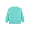 Li Ning X Disney Toy Story Strawberry Bear Series Cartoon Print Fleece Loose Pullover Sweatshirt Winter Women sweatshirt Water-Pool-Blue AWDR758-2
