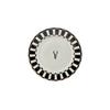 Aries Black 24 Piece Porcelain Dinner Set For 6 People