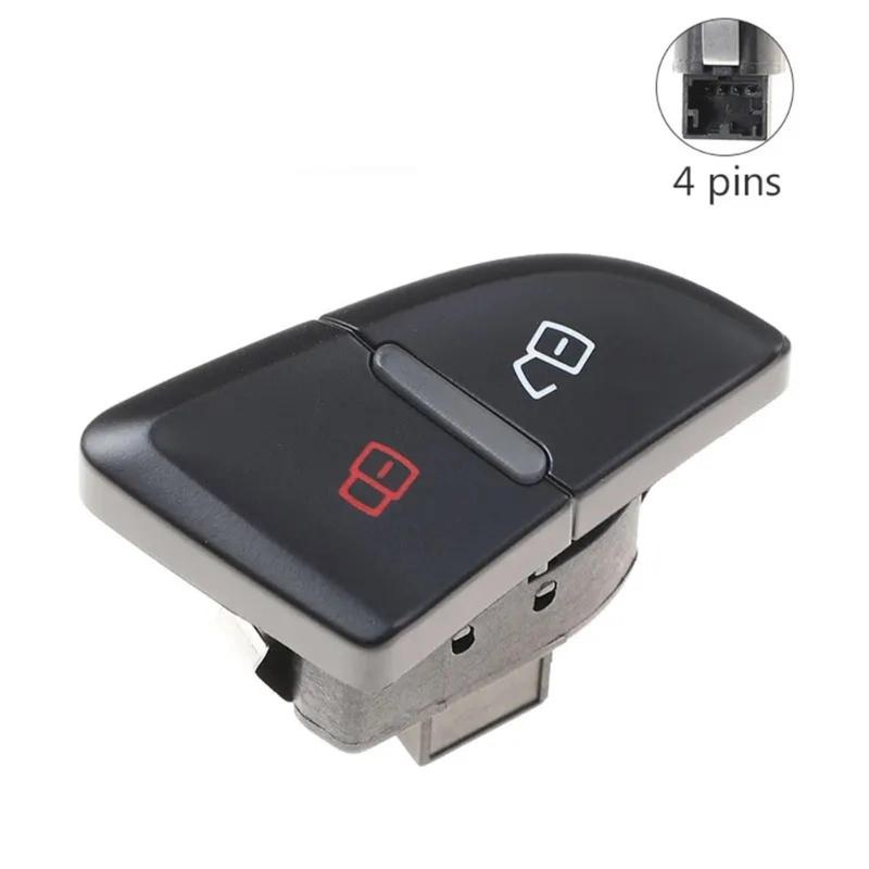 High Sensitivity Car Door Lock Button Quick Response ABS Construction Right Hand Drive Vehicles 8K1962107 for RS4