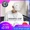 For Alfa Romeo For Alfa Romeo Unisex Casual Vintage Cotton Baseball Cap Sunscreen Hat Sports Cap 159 Giulietta Giulia 147 Mito 1