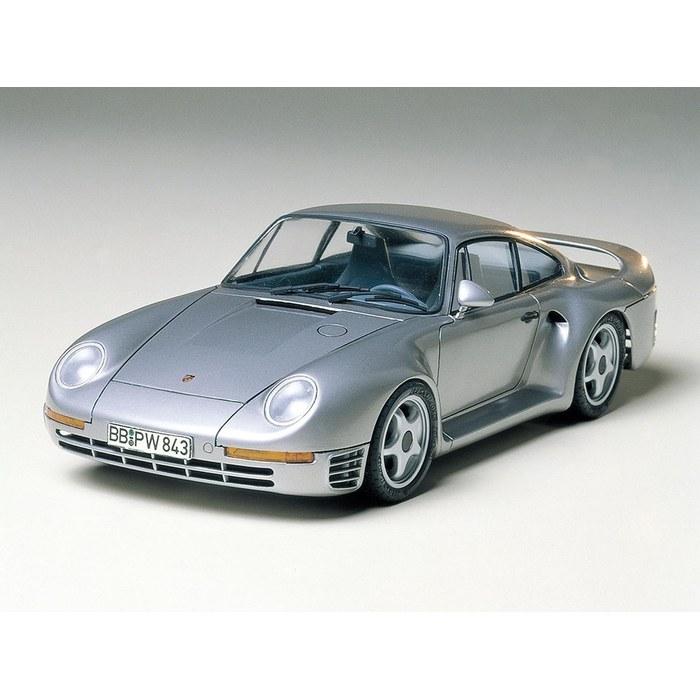 Tamiya 1/24 Sports Car Series No.65 Porsche 959 Plastic Model 24065 (silver) 177mm