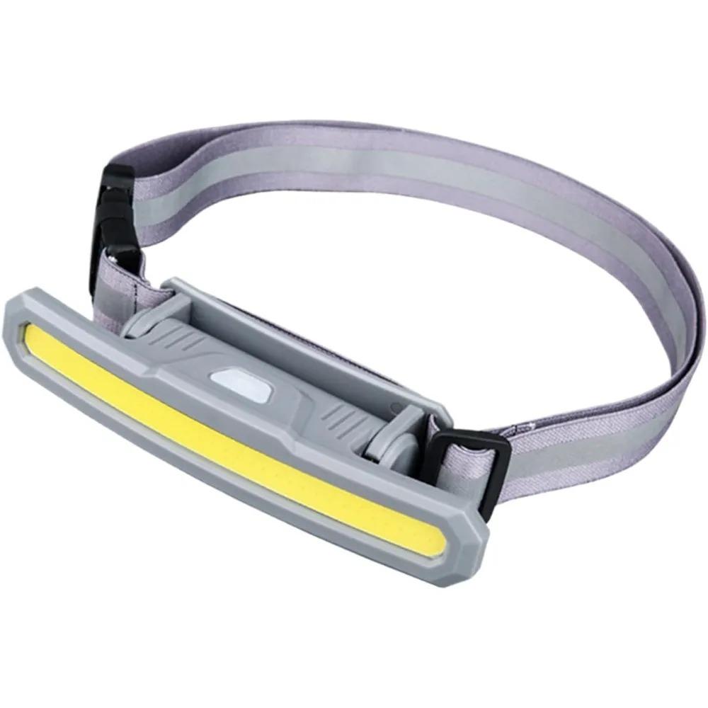 

Ночной бег COB свет USB перезаряжаемый поясной ремень фонари встроенный аккумулятор широкоугольное освещение пеший туризм велоспорт езда свет 1pc белый